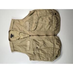Ducks Unlimited Khaki Utility Vest Small